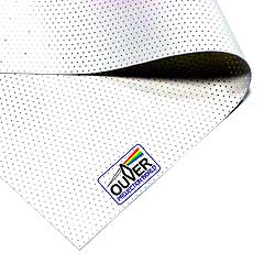 Detalle de la Tela de proyecci�n ac�stica Sound Visi�n White de Ouver