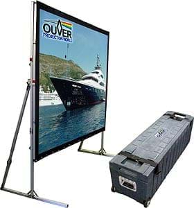 Pantalla robusta Plegable Ouver EasyFold (Frontal y Retroproyecci�n)