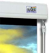 Pantalla manual frontal PSO Ouver Promax - PSO tambi�n nos permite a�adir tela negra adicional (Zona DROP) en la parte superior de la pantalla.