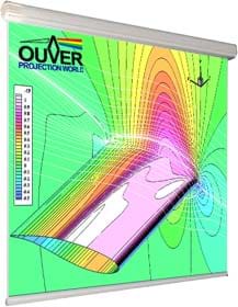 Pantalla el�ctrica de retro-proyecci�n PSO Ouver Retro